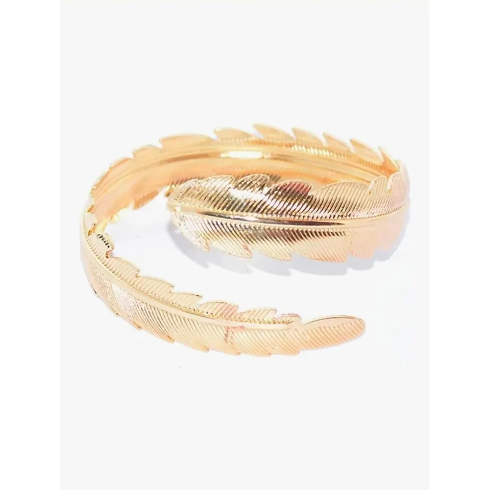 3 Piece Gold Arm Cuff Set